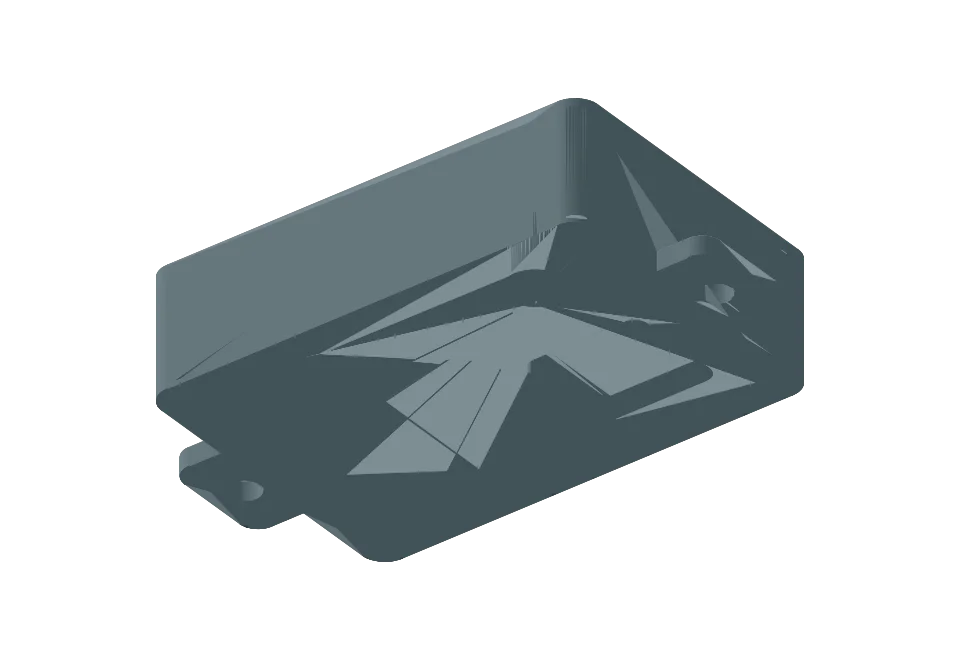 Sensor housing CAD model